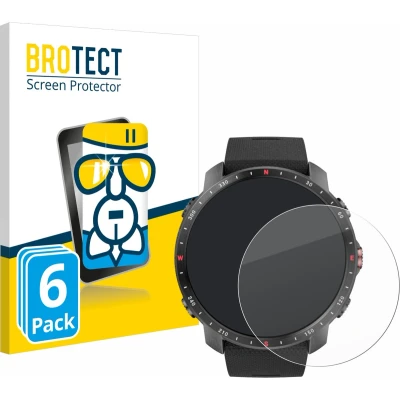 Afbeelding van BROTECT Screenprotector voor Polar Grit X Pro Folie Beschermfolie Beschermglas transparant (6 Stuks)