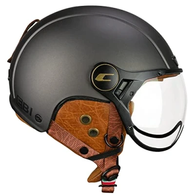 Afbeelding van CGM EBI Skihelm, uniseks, volwassenen, grafiet satijn, XS (53 54 cm)
