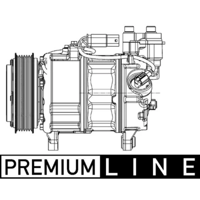 Afbeelding van Mahle Original Airco compressor ACP 599 000P