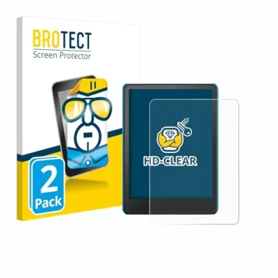 Afbeelding van BROTECT Screenprotector voor Amazon Kindle Paperwhite Kids 2024 Folie Beschermfolie transparant (2 Stuks)