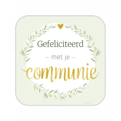 Afbeelding van Communie Deurbord 50x50cm