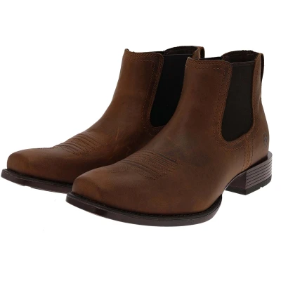 Afbeelding van Ariat BOOKER ULTRA SQUARE TOE westernlaars bruin voor heren 45 (10.5 UK)