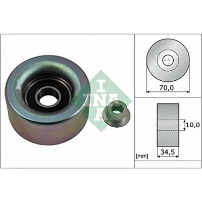 Afbeelding van Ina Geleiderol (poly) V riem 532 0590 10