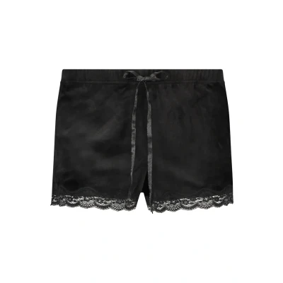 Afbeelding van Hunkemöller Brushed Leopard Pyjamabroek, Dames, Maat: XL, Black