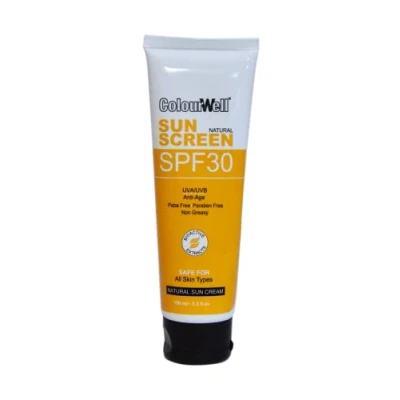 Afbeelding van ColourWell Natuurlijke Zonnecrème SPF 30 BIO 100ML
