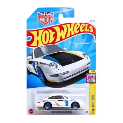 Afbeelding van Hot Wheels 96 Porsche Carrera HW: The 90s 1/10 HTF01 Short Card Magnus Walker Urban Outlaw Mattel 2024 1:64