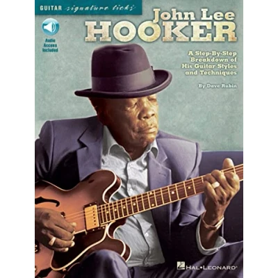 Afbeelding van John lee hooker guitare +cd: Signature Guitar Licks