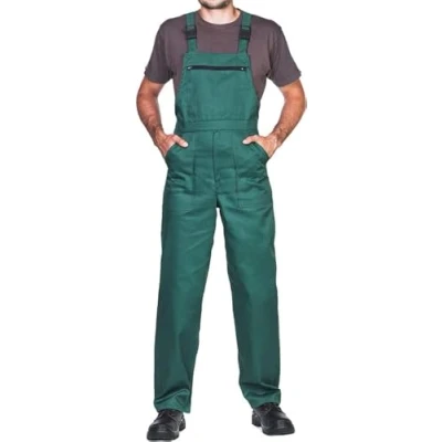 Afbeelding van Werkbroek voor Heren, Tuinbroek Maten S XXXL, Werkoverall Gemaakt in de EU, Blaumann, Werkkleding Kwaliteit, Groen,