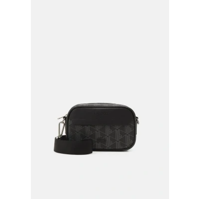 Afbeelding van Lacoste THE Blend Unisex Schoudertas, Maat: One Size, Noir gris