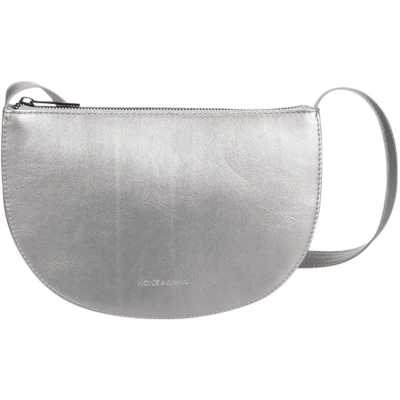 Afbeelding van Monk and Anna Farou half moon bag hematite