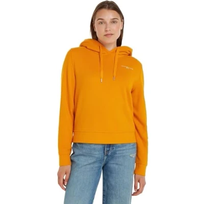 Afbeelding van Tommy Hilfiger HOODIE 1985 RLX MINI CORP logo met opschrift op borsthoogte