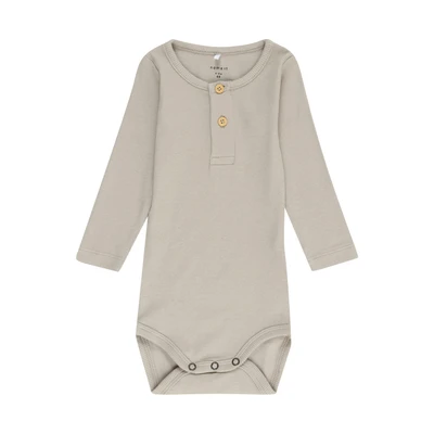 Afbeelding van NAME IT BABY romper NBMKAB taupe