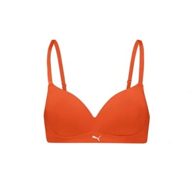 Afbeelding van PUMA Dames Soft Padded Bra, flame orange, 75B