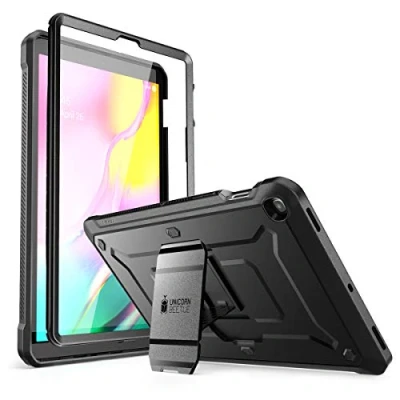 Afbeelding van SUPCASE Unicorn Beetle Pro Series Full Body Rugged Kickstand Case voor 10,5 Inch Galaxy Tab S5e (2019), Zwart