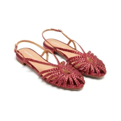 Afbeelding van Gioseppo Hingham Sandalen, Dames, Maat: 38, Red Kunststof/ textiel