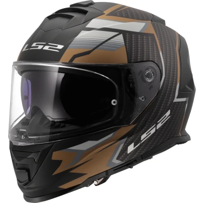 Afbeelding van LS2 FF800 Storm II Tracker Helm, goud, afmeting S voor man