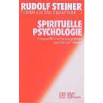 Afbeelding van Spirituelle Psychologie: Grundbegriffe einer anthroposophischen Seelenkunde: 11