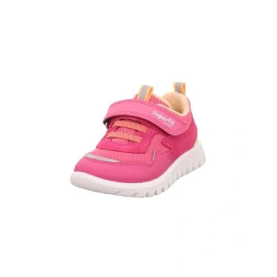 Afbeelding van Superfit Sport7 Mini Sneakers voor meisjes, Roze Oranje 5510, 35 EU Weit