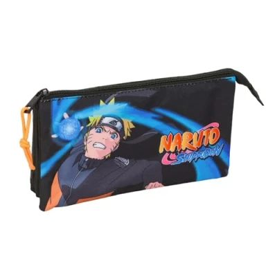 Afbeelding van Alleshouder Naruto Zwart 22 x 12 3 cm