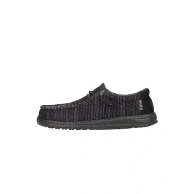 Afbeelding van Heydude Wally Stretch SOX Bootschoenen, Heren, Maat: 44, black Kunststof/ textiel