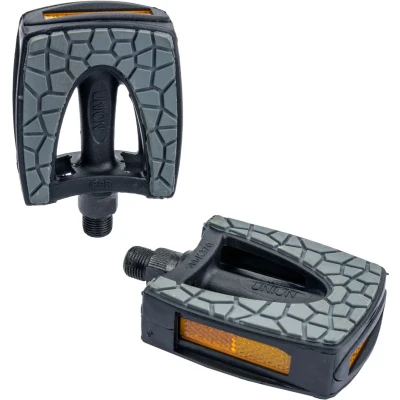 Afbeelding van XLC Kids/Youth PD C16 Fietspedalen Kinderen Antislip 9/16&quot; PVC Zwart &amp; Grijs