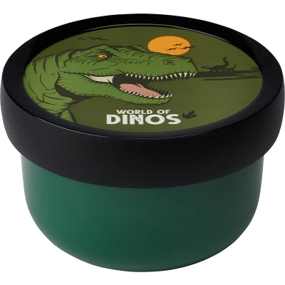 Afbeelding van Mepal Fruitbox Campus Lunchbox 300 Ml Dino Print Lunchboxen &amp; Bekers