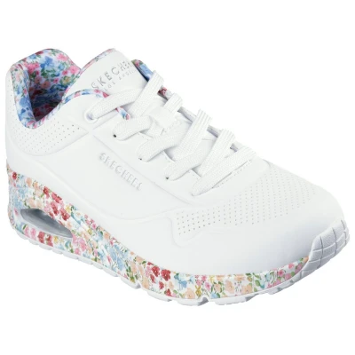 Afbeelding van Skechers UNO Majestic Garden Sneakers voor dames, Wit meerkleurig., 35 EU