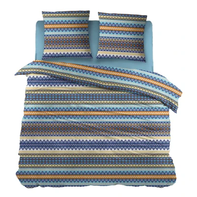 Afbeelding van Snoozing Concombre Dekbedovertrek Lits jumeaux 240x200/220 cm Oranje