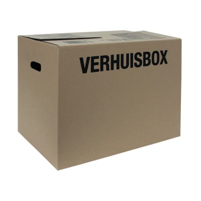 Afbeelding van Verhuisdoos IEZZY 480x320x360mm bruin