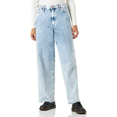 Afbeelding van Wrangler Dames Barrel Broek, LET IT GO, W40/L34