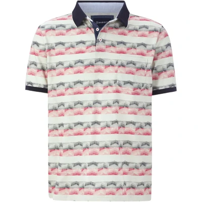 Afbeelding van Babista Poloshirt, Heren, Maat: Medium, Rot gemustert