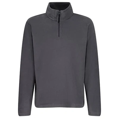 Afbeelding van Regatta Heren Micro Zip Neck Fleece Jacket, Grijs (Seal Grey), X Large (Fabrikant Maat: XL)