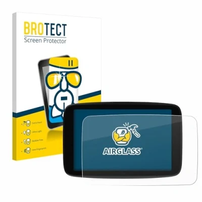 Afbeelding van BROTECT Glas Screen Protector voor TomTom GO Superior 7&quot; Schermbeschermer [9H Hardheid, Beschermglas Folie niet Gehard Glas]