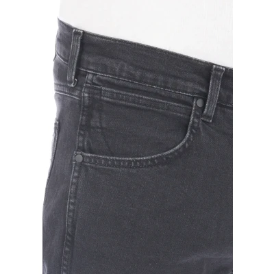 Afbeelding van Wrangler BORO Jeans Tapered Fit Black out, Heren, Maat: 32x32, out