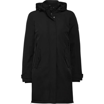 Afbeelding van Cecil Damesparka met afneembare capuchon, zwart, M