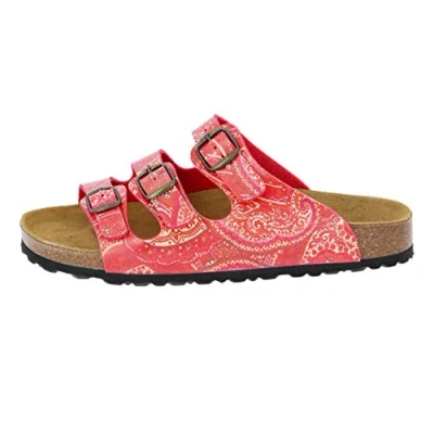 Afbeelding van Lico BIOLINE LADY Dames Instapschoenen, Rood/oranje, 39 EU