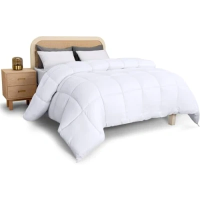 Afbeelding van Utopia Bedding Dekbed 220x230 cm, Zacht Microvezel (Wit)