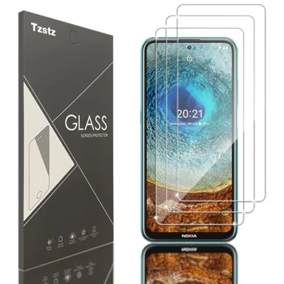 Afbeelding van Tzstz 3 Stuks Gehard Glas Screen Protector voor Nokia X10 Hardheid 9H Anti kras