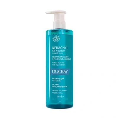 Afbeelding van Ducray Keracnyl Face and Body Foaming Gel 400 ml