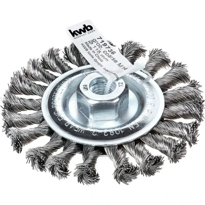 Afbeelding van kwb 719736 AGGRESSO FLEX ® schijfborstels, gezoomde HSS staaldraad voor gebruik met haakse slijper 1 stuk(s)