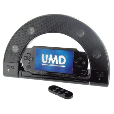 Afbeelding van Enceinte 2.0 avec télecommande pour votre PSP compatible Ipod [Sony PSP]