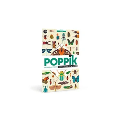 Afbeelding van POPPIK Lernposter &amp; Sticker Insekten