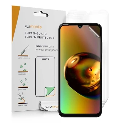 Afbeelding van kwmobile 6x screenprotectors geschikt voor Samsung Galaxy A05s beschermende folie smartphone