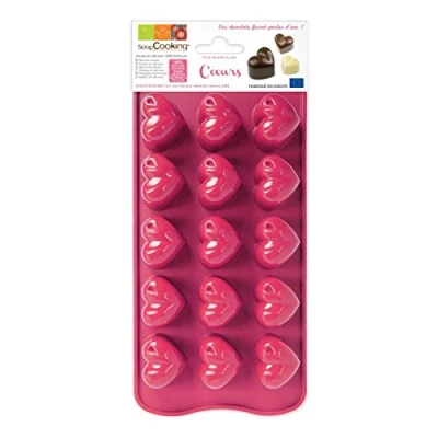 Afbeelding van ScrapCooking Chocolade Mal Hartjes