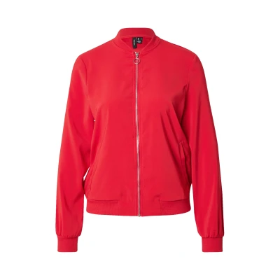 Afbeelding van VERO MODA Dames Vmcoco L/S Bomber Ga Noos jas, rood (ribbon red), XS