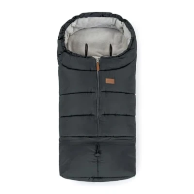 Afbeelding van PETITE&amp;MARS Footmuff Jibot 3in1 Charcoal Grey