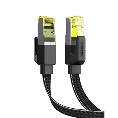 Afbeelding van UGREEN Cat7 Ethernet Kabel 10Gbps 600MHz Gevlochten RJ45 (8M)