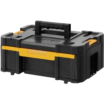 Afbeelding van DeWalt DWST1 70705 TSTAK Box III stevige gereedschapskoffer met diepe lade inclusief 6 bakjes
