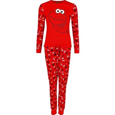 Afbeelding van Sesame Street Elmo Pyjama meerkleurig XL Katoen