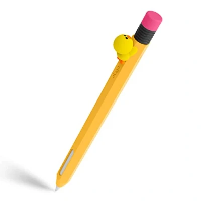 Afbeelding van elago LINE Friends Classic Pencil Case Compatibel met Apple 2e Generatie Cover Sleeve, Duurzaam Silicone, Klassiek Ontwerp, Magnetisch Opladen (SALLY)